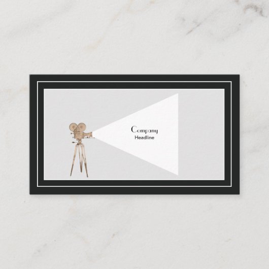 ヴィンテージフィルムカメラ 名刺 (正面)