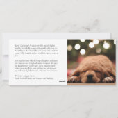 ヴィンテージフィルムストリップフォトコラージホリデーカード シーズンカード (裏面)