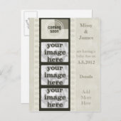 ヴィンテージフィルム来ストリップの写真はがき 案内ポストカード (正面/裏面)