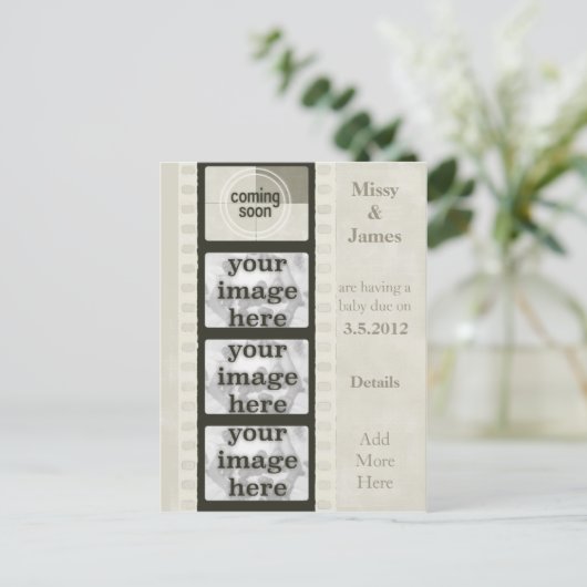 ヴィンテージフィルム来ストリップの写真はがき 案内ポストカード (スタンド正面)