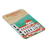 ヴィンテージフィレンツェItaly旅行土産マグネット マグネット (右側)