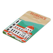 ヴィンテージフィレンツェItaly旅行土産マグネット マグネット (左側)