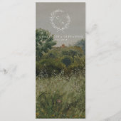 ヴィンテージフィーインスパイアル結婚ド メニュー (裏面)