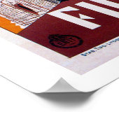 ヴィンテージフイタリアンロレンス旅行ポスター ポスター (角)