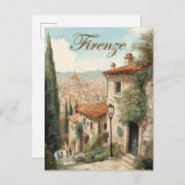 ヴィンテージフインスパイアロレンス ポストカード (正面/裏面)