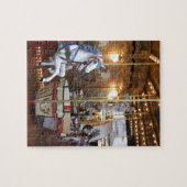 ヴィンテージフェアグラウンド回転木馬 ジグソーパズル (横)