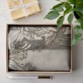 ヴィンテージフェアユタリーコテージコアフェアリーアーサーラックハム 薄葉紙 (ギフト)