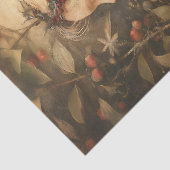 ヴィンテージフェアリーと秋の果実と葉 薄葉紙 (詳細)