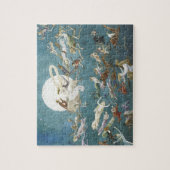 ヴィンテージフェアリーのまわりにダンスザムーン ジグソーパズル (縦)