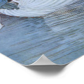 ヴィンテージフェアリーアイランドイラストレーションレトロ ポスター (角)