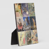 ヴィンテージフェアリーアートイラストレーション フォトプラーク (側面)