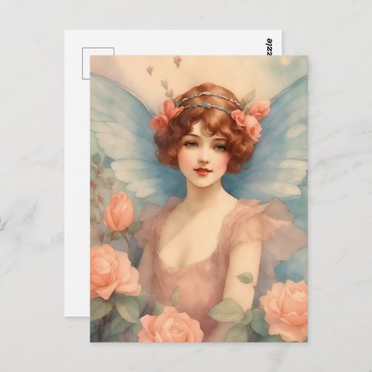 ヴィンテージフェアリーインバラガーデン ポストカード (正面/裏面)