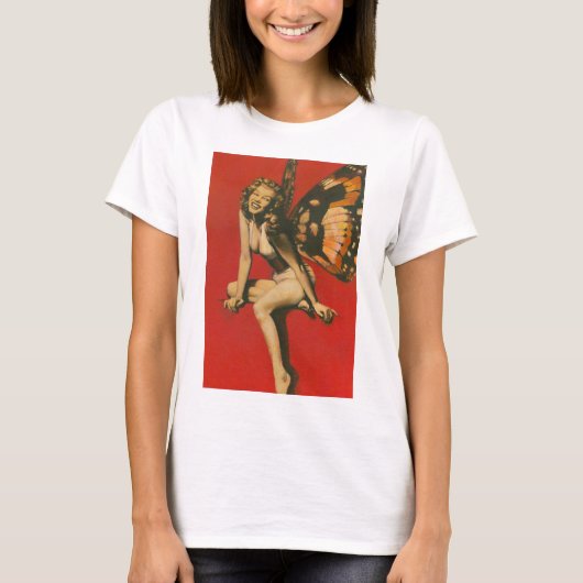 ヴィンテージフェアリーカモフラージュTシャツ Tシャツ (正面)