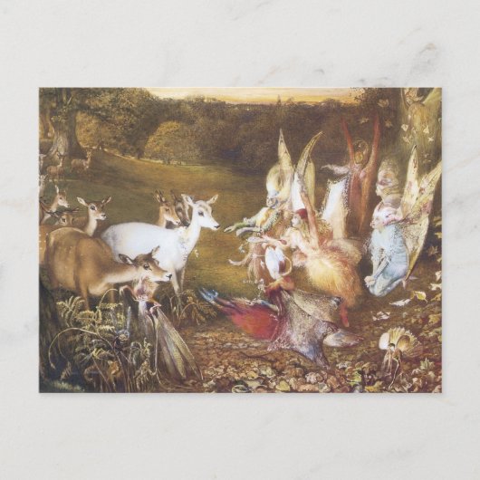 ヴィンテージフェアリーザエンチャント森 ポストカード (正面)