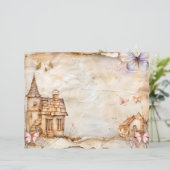 ヴィンテージフェアリージャンクジャーナルスクラップブック紙 (スタンド正面)