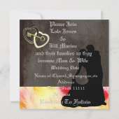 ヴィンテージフェアリータール結婚式招待状 招待状 (裏面)