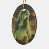 ヴィンテージフェアリーニンフオーナメント セラミックオーナメント (左)
