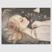 ヴィンテージフェアリーバラ&バタフライウィングスデクページ 薄葉紙 (正面)