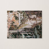 ヴィンテージフェアリーローズブドイラストレーションカイニールセン ジグソーパズル (横)