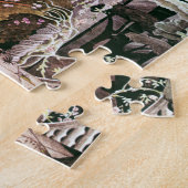 ヴィンテージフェアリーローズブドイラストレーションカイニールセン ジグソーパズル (側面)