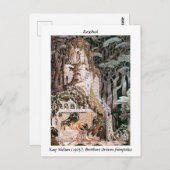 ヴィンテージフェアリーローズブドイラストレーションカイニールセン ポストカード (正面/裏面)