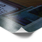 ヴィンテージフェイククライスラー建物フォトプリント フォトプリント            (角)