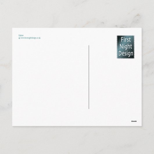 ヴィンテージフェイククリスマス シーズンポストカード (裏面)