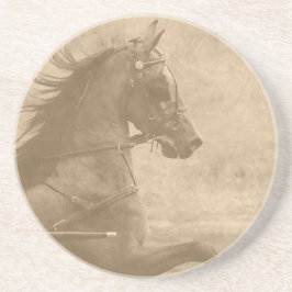 ヴィンテージフェイクハクニー コースター