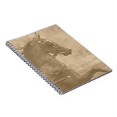 ヴィンテージフェイクハクニー ノートブック (右側)