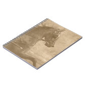 ヴィンテージフェイクハクニー ノートブック (左側)