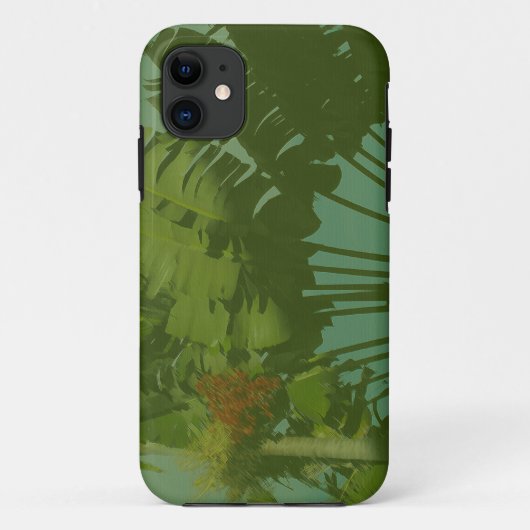 ヴィンテージフェイク熱帯織物 Case-Mate iPhoneケース (裏面)
