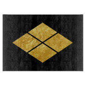 ヴィンテージフェイク金ゴールド竹田ジャパン・モンオリエンタル カッティングボード (正面)