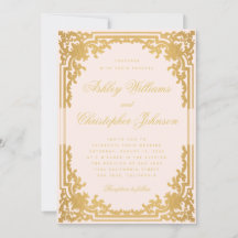 ヴィンテージフェイク金ゴールド華美スクリプトピ結婚ンク