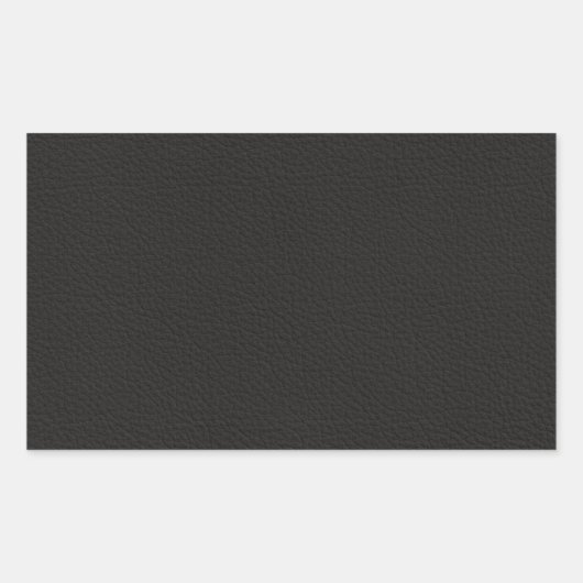 ヴィンテージフェイク革 長方形シール (正面)