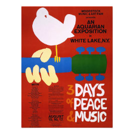 ヴィンテージフェスティバルポスター フォトプリント           