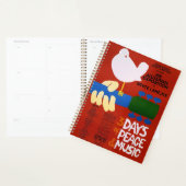 ヴィンテージフェスティバルポスター プランナー手帳 (ディスプレー)