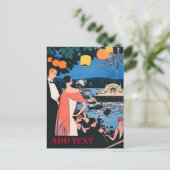 ヴィンテージフェスティバル、イタリアン文字はがきの編集 ポストカード (スタンド正面)