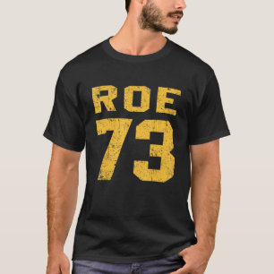 ヴィンテージフェミニスト女子の右レトロRoe 73 Pro Ch Tシャツ