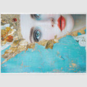 ヴィンテージフェミニン強度女性の歴史の月 薄葉紙 (正面)