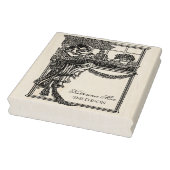 ヴィンテージフェミニンChic Ex Librisラベル ラバースタンプ (スタンプ)