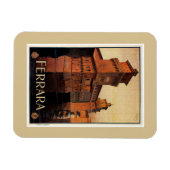 ヴィンテージフェライタリアンラ旅行ポスター マグネット (横)