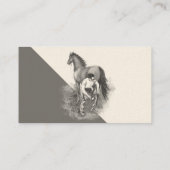 ヴィンテージフェリアホースのショイングホフトリミング 名刺 (裏面)