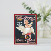 ヴィンテージフォアグラスパート広告 ポストカード (スタンド正面)