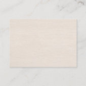 ヴィンテージフォアフローラティーアドバイスカード エンクロージャーカード (裏面)