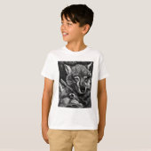 ヴィンテージフォキシスケッチシャツ Tシャツ (正面フル)