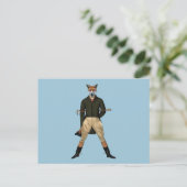 ヴィンテージフォックス狩り ポストカード (スタンド正面)