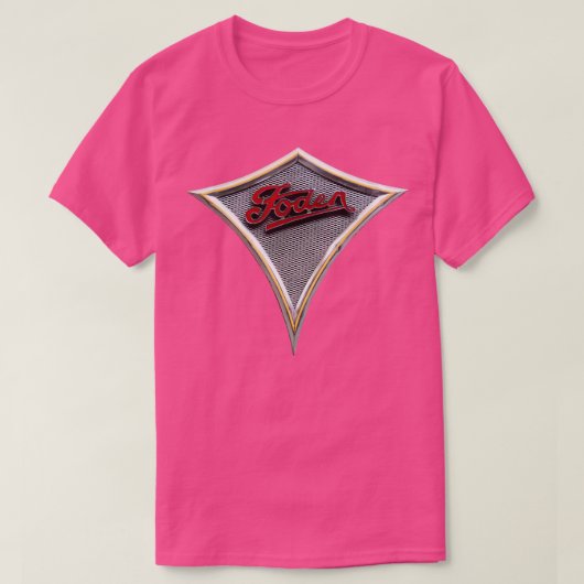 ヴィンテージフォデングリルの紋章 Tシャツ (デザイン正面)