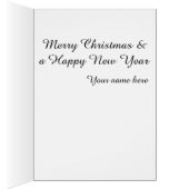 ヴィンテージフォトエンジェルグリーティングカード (内側 (右))