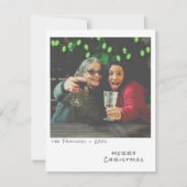 ヴィンテージフォトクリスマスカード – グリーンライト シーズンカード (正面)