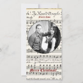 ヴィンテージフォトクリスマスカード シーズンカード (正面)